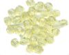 Perles à facettes 4 mm Jaune