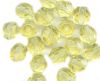 Perles à facettes 6 mm Jaune