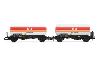 HJ6289 SNCF, coffret de 2 wagons gaziers à 2 essieux, « AGA Progas », ép. IV