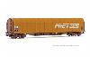 HJ6315 SNCF, wagon bâché à 4 essieux type Rils « FRET », livrée orange, ép. IV-V