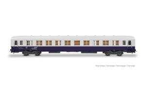 HJ4216 SNCF, voiture de cantonnement type DEV AO , livrée bleue/blanche- HC -DC- époque IV-V ( 1971 - 2006 )