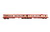 HJ2625 SNCF, autorail diesel bicaisse X 4300, livrée rouge/crème, avec grand logo SNCF - HC -DC- époque IV ( 1971 1990 )