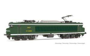 HJ 2371S locomotive électrique  CC 6550, livrée vert/blanc,HO