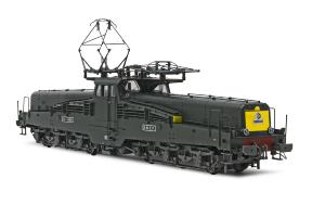HJ2423 SNCF, locomotive électrique CC 14015, avec 2 fanaux, livrée verte, ép. III