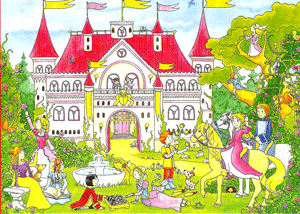 Puzzle château enchanté