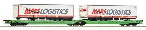 ROCO 6600005 - Articulated double-pocket wagon T3000e, CFL Cargo HO-VI-DC