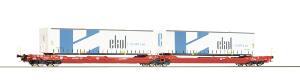 ROCO 77386B Wagon-poche articulé double T3000e de la DB AG HO-VI-DC