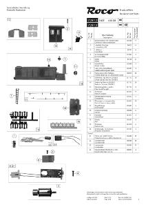 FICHE TECHNIQUE 030 SNCF  REF 73812 - 72813