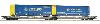 ROCO 6600137 Wagon articulé à double poche T3000e, Hupac EINSTELLER HO-VI-DC