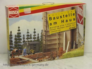 Accessoires de chantier BUSCH 6045 HO 1/87ème