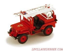 Jeep Willys Pompiers du Tarn NOREV 845002
